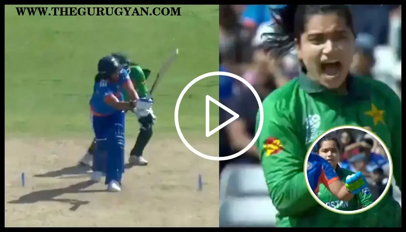 Handshake Moment Ke Baad Garmaaya IND-W vs PAK-W Match, Fatima Sana Ne Harmanpreet Kaur Ka Wicket Lekar Dikhaya Jazba