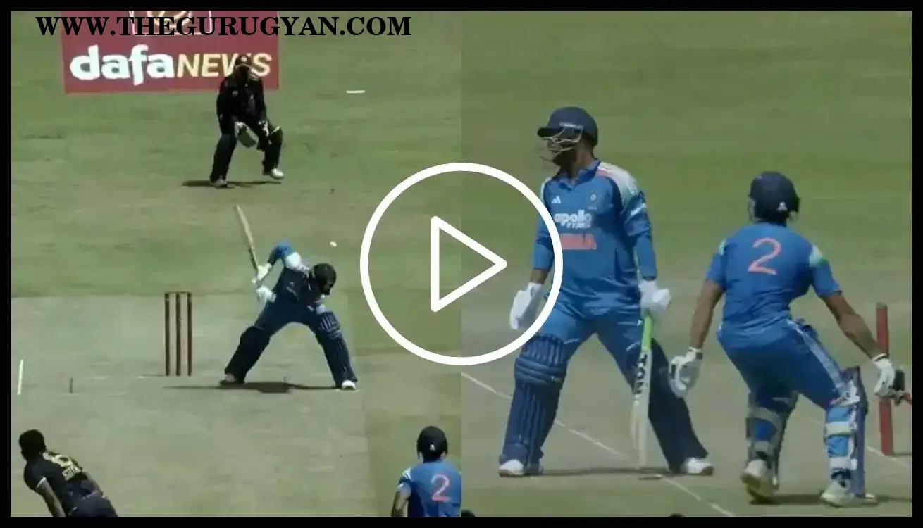 Bizarre Run-Out Drama: India A Ki Pakistan-Type Running Mix-Up Ne Sabko Chonka Diya vs Sri Lanka A