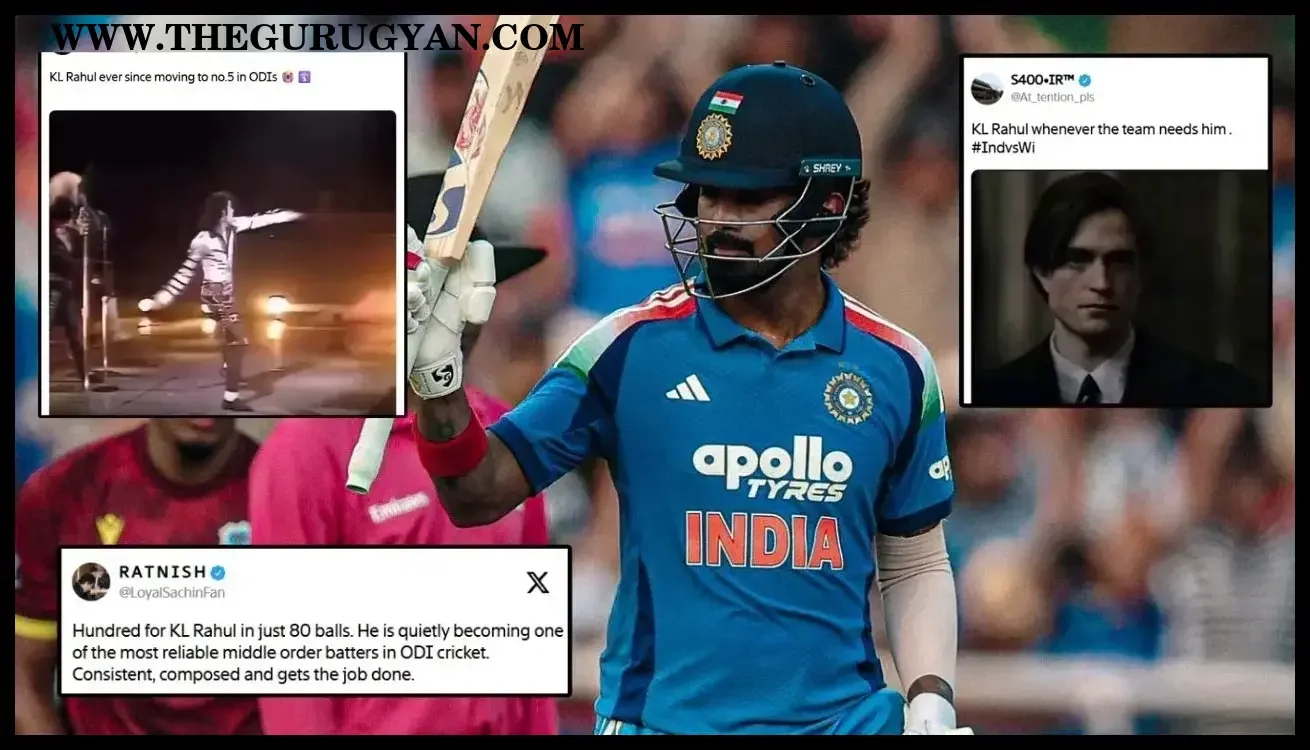 "The Backbone": KL Rahul's 129* Rescues India in IND vs WI 3rd ODI