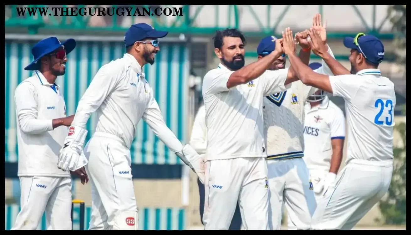 Mohammed Shami Returns as Bengal Name Ranji Trophy 2026-27 Opener Squad