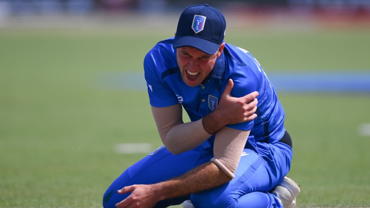 Eden Gardens Ki Puraani Zameen Par Italy Ko Sadma: Captain Wayne Madsen Ka Shoulder Injury, World Cup Ka Safar Mushkil?