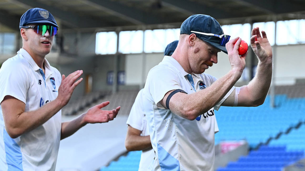 Will Salzmann aur Liam Hatcher ka Hobart mein Masterclass: New South Wales ne Tasmania ko din mein taare dikhaye
