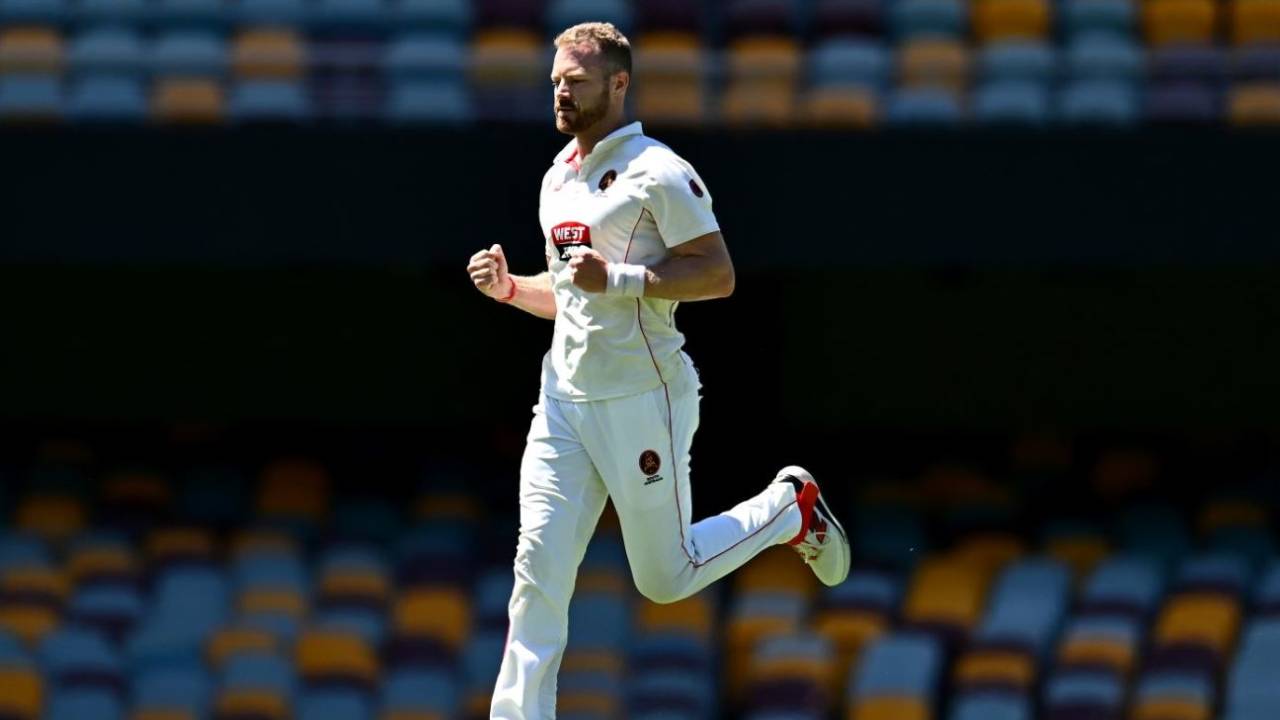 Nathan McAndrew ne Gabba mein machayi tabaahi: Queensland dher aur South Australia ki Title Race mein dhamaakedar entry