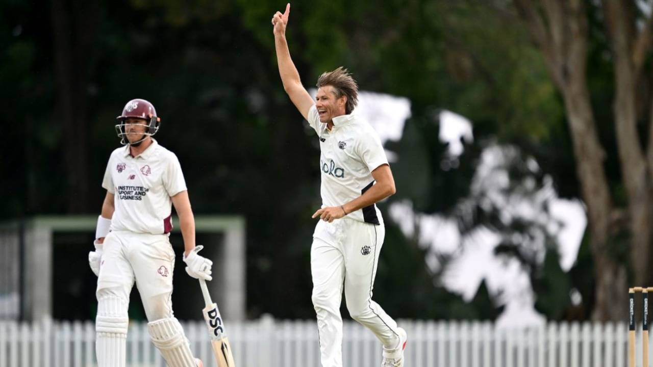 Cameron Gannon ne Queensland ki nikaali hawa: Marnus Labuschagne aur Usman Khawaja dher, Western Australia ka palatwar