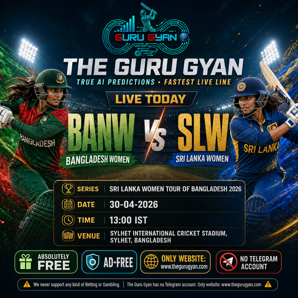 Bangladesh Women vs Sri Lanka Women Prediction: Sri Lanka Women tour of Bangladesh 2026 Match Analysis