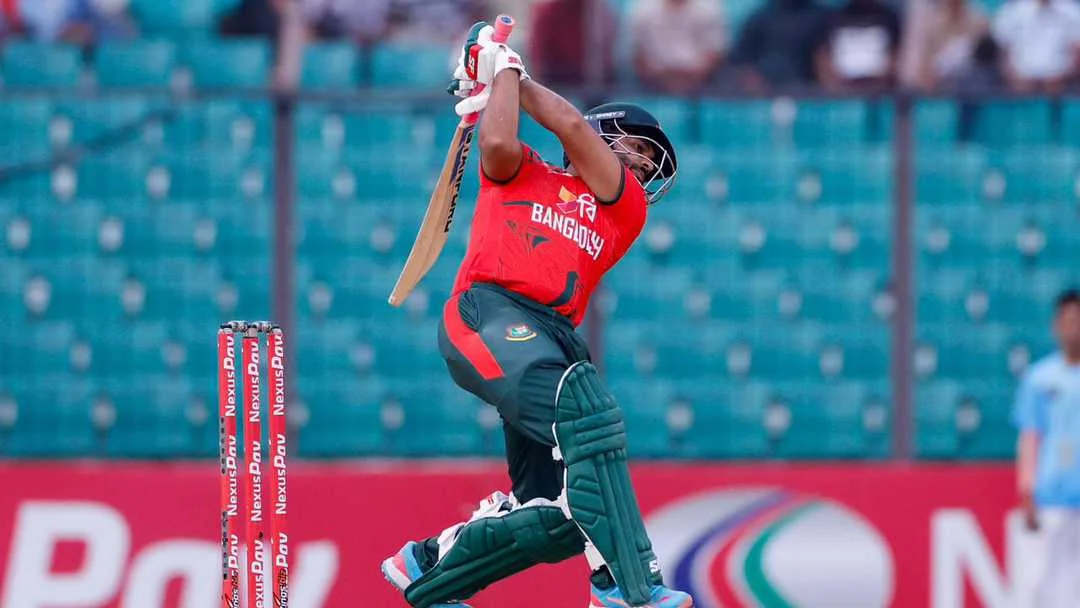Shamim Hossain ka jaw-dropping shot Bangladesh-New Zealand T20I series ka biggest talking point bana