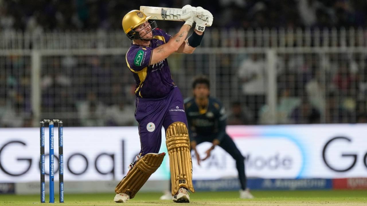 Eden Gardens Mein Finn Allen Aur Angkrish Raghuvanshi Ka Toofaan: KKR Ne Gujarat Titans Ki Bowling Ki Dhajjiyaan Uda Di!