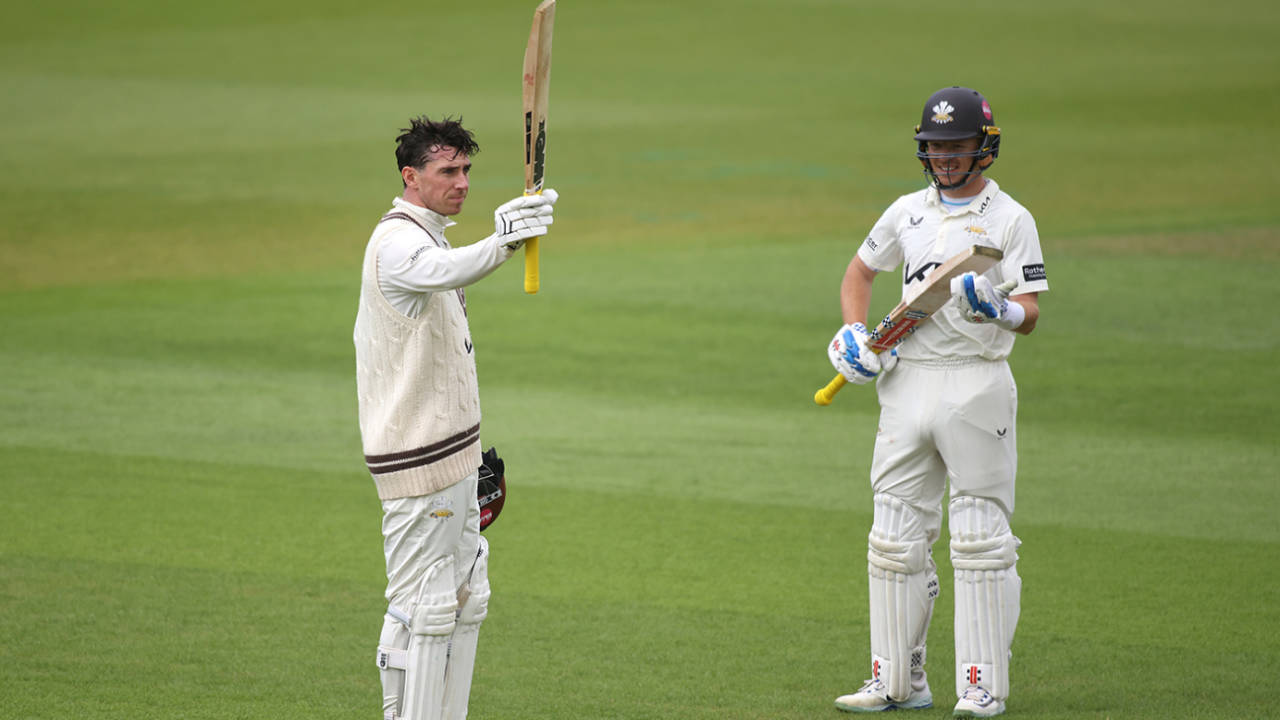 Dan Lawrence ne Hampshire ke khilaaf machayi tabaahi: Surrey ke liye jada tuafani Double Hundred