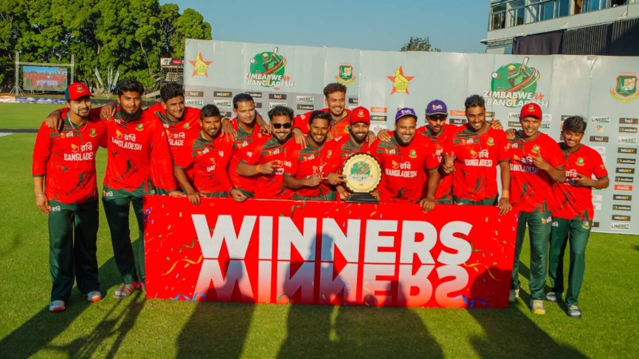Bangladesh ki Adhi Team Hospital mein phir bhi Towhid Hridoy ne Zimbabwe mein gadha jhanda: Series Win in Style!