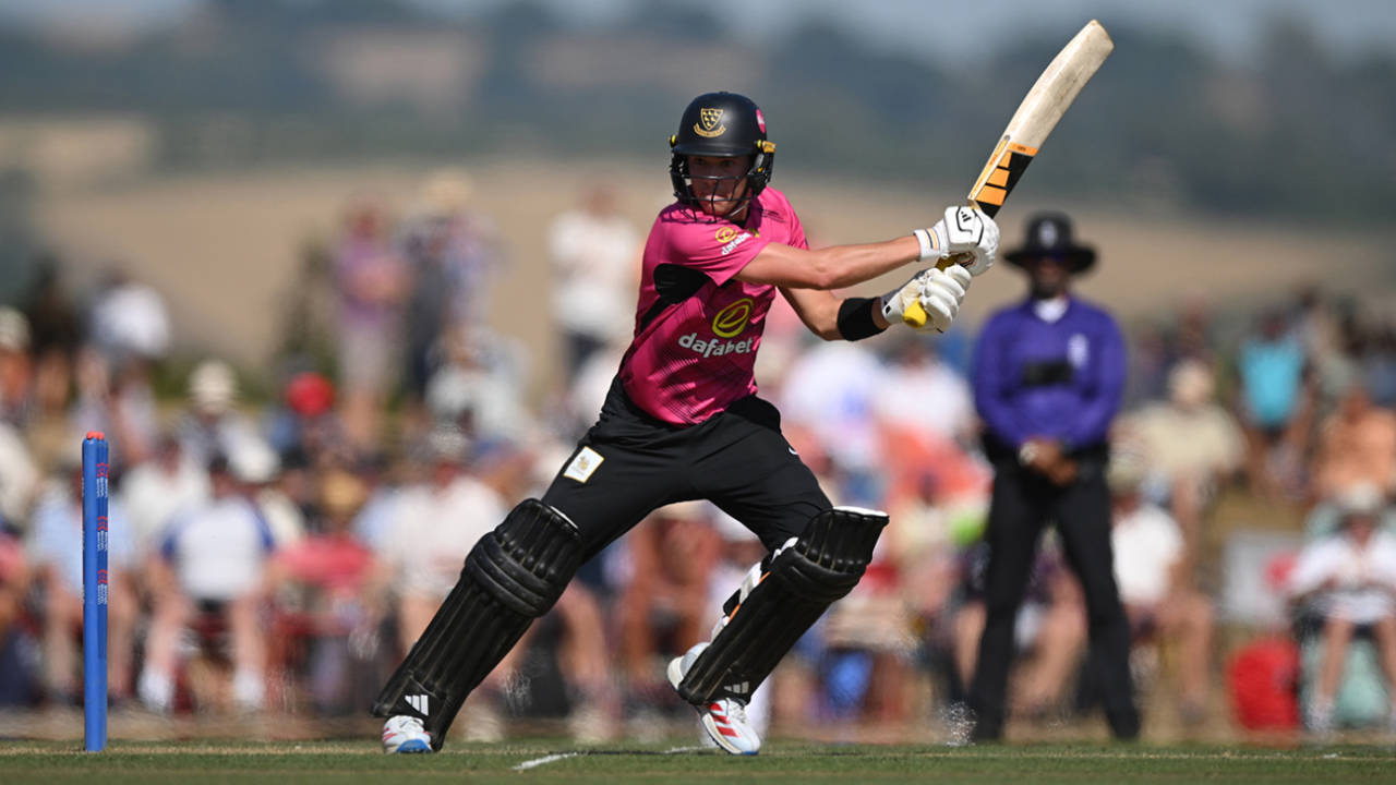Sussex Sharks ne Arundel mein machayi tabaahi: Noah Thain ka century gaya bekar as Jack Leaning delivers a Masterclass chase!