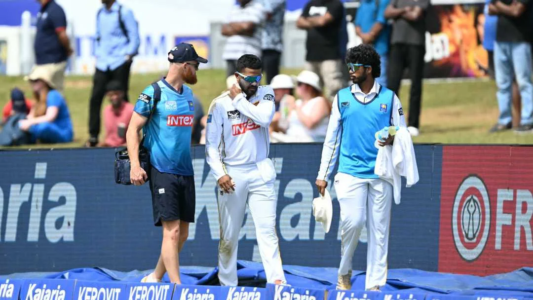 Galle Test Turns Tense As Dinesh Chandimal Heads For Hospital Scan After Awkward Dive