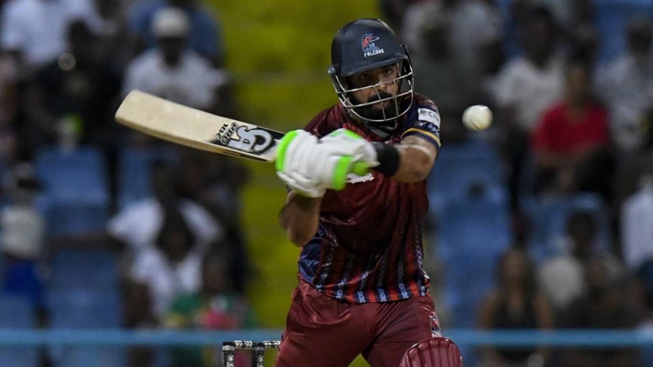 Shadab Khan ka rare Masterclass: 20 balls mein TKR ki dhajjiya uda kar Antigua and Barbuda Falcons ko banaya CPL ka King