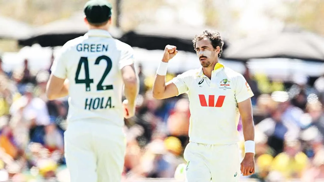Mackay Test Lasted Just 750 Balls As Mitchell Starc Triggered A Record Storm Against Bangladesh
