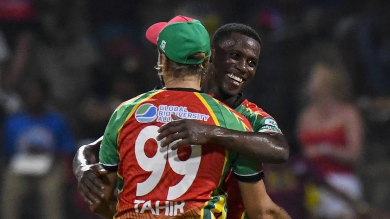 Guyana Amazon Warriors vs Antigua and Barbuda Falcons: Shimron Hetmyer ka toofan aur Shamar Joseph ki raftaar ne Falcons ko kiya nest-o-nabood!