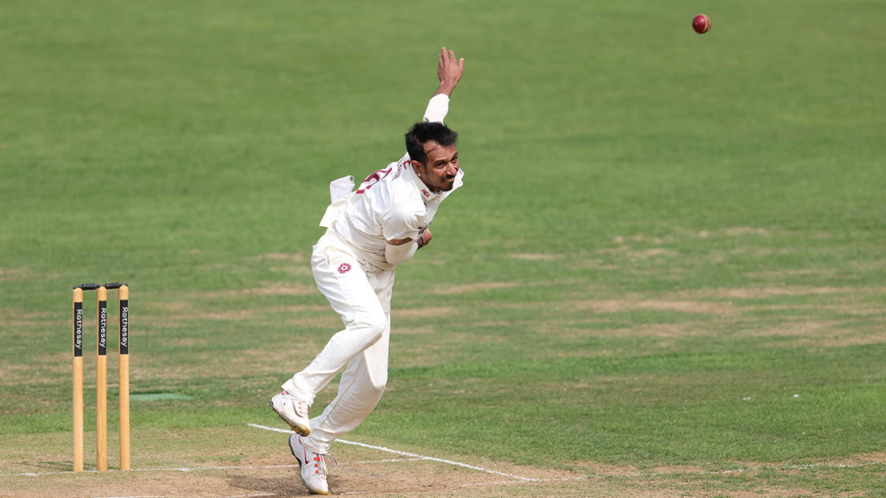 Yuzvendra Chahal ka English County mein Halla Bol: Ben Stokes ko kiya Clean Bold aur Northants ko dilayi Lead