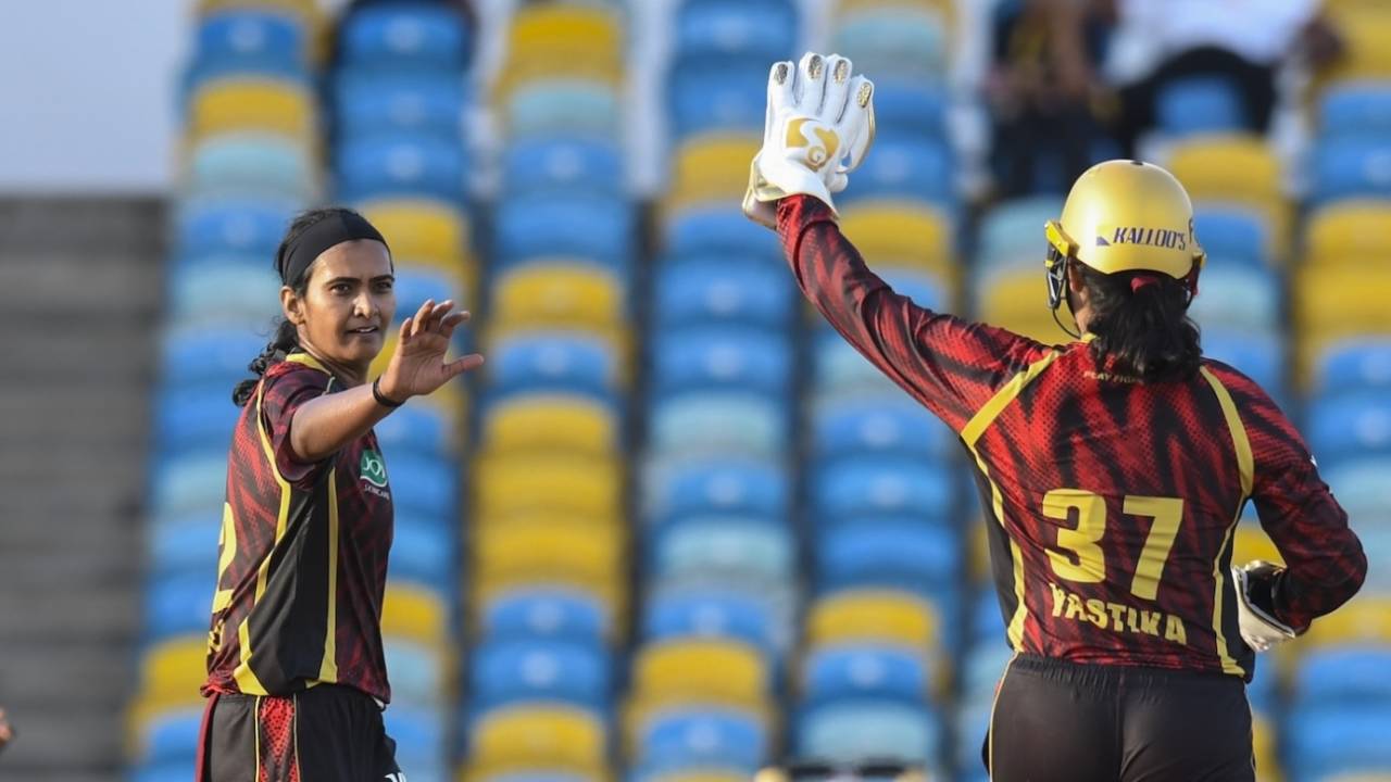 WCPL Opening Night: Shikha Pandey aur Yastika Bhatia ka jalwa, Trinbago Knight Riders ne chakaya jeet ka swad!