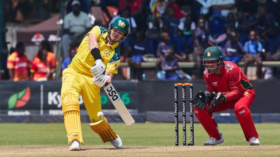 Renshaw Rescue Century And Ellis Five-For Turn Harare Opener Into Australia's 59-Run Statement