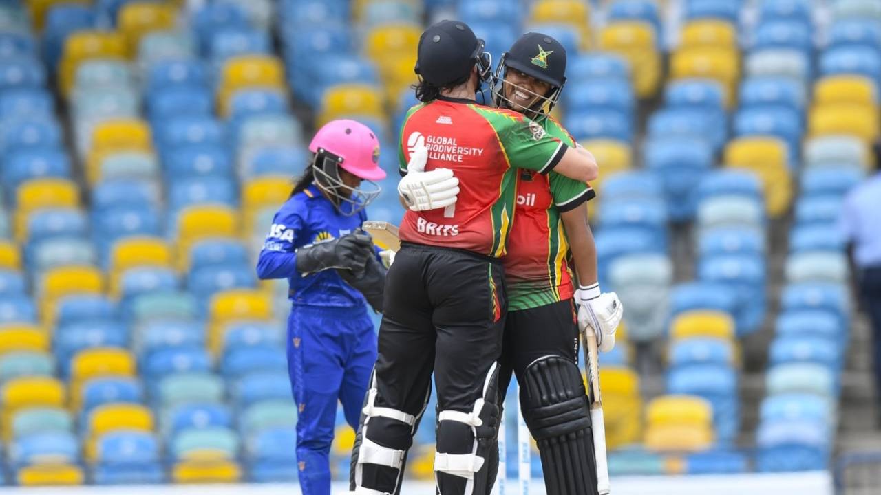 Guyana Amazon Warriors ne Defending Champions ko kiya bahar: 8-over ke shootout mein Tazmin Brits ka Masterclass