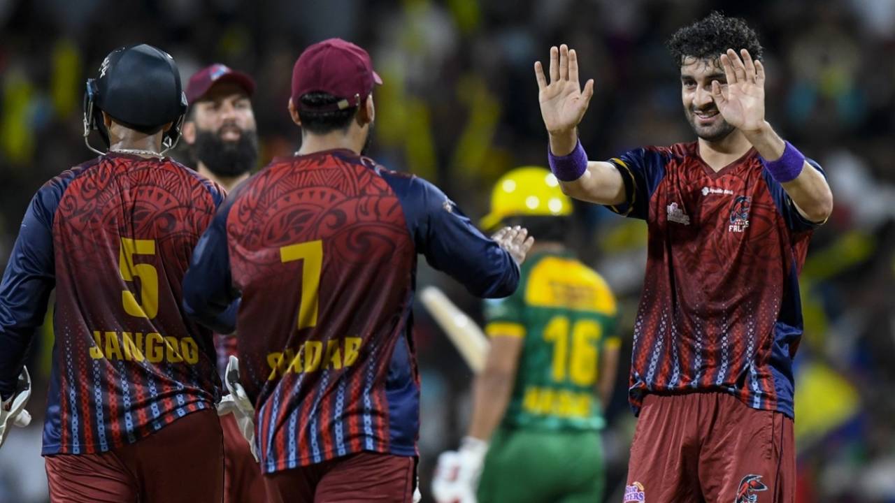 CPL Final: Sufyan Moqim aur Shadab Khan ka Dhamaka, Antigua and Barbuda Falcons bane Naye King!