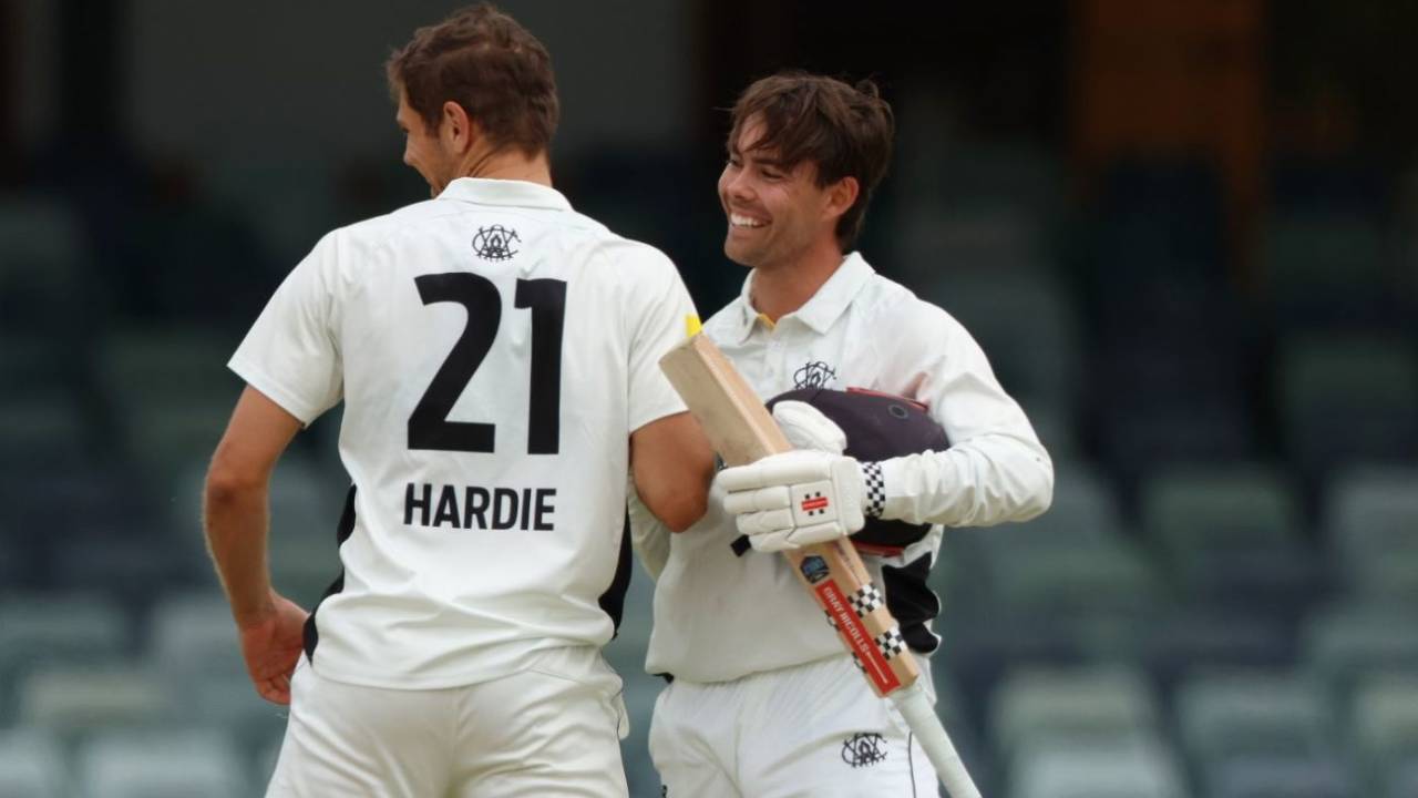 Ek pair par khade hokar dilaayi jeet: Aaron Hardie aur Sam Fanning ne Western Australia ke liye racha itihas