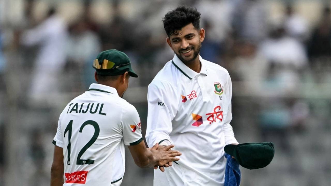Bangladesh Skipper Najmul Hossain Shanto Slams Spinners After Mirpur Test Disaster Against West Indies