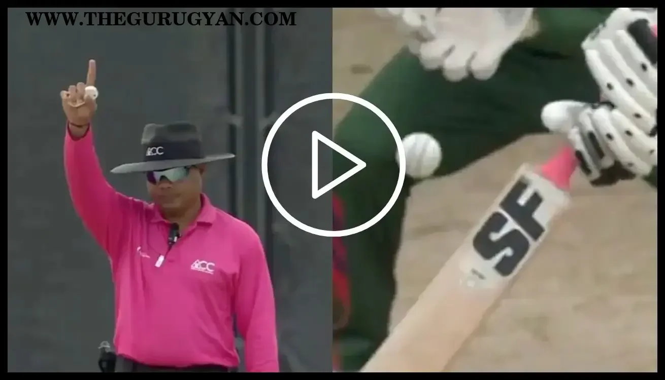 Watch: Nitin Menon’s Controversial Call Stuns Sri Lanka in Asian Games Bronze Match