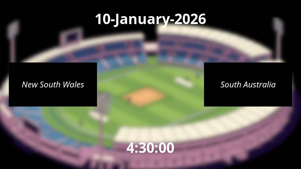 NSW vs SA Match Prediction | Australia Domestic One-Day Cup 2025-26 | The Guru Gyan