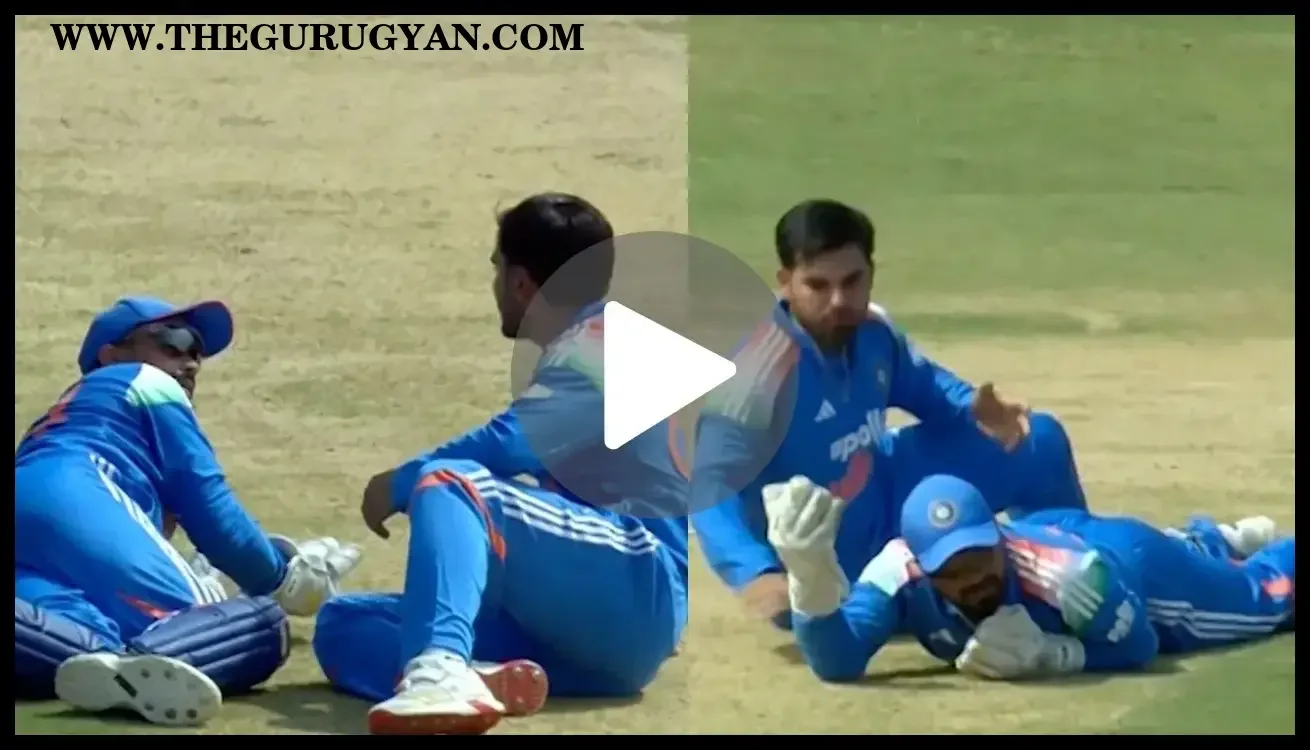 Watch: Prabhsimran Singh, Nishant Sindhu Escape Nasty Collision During India A Catch