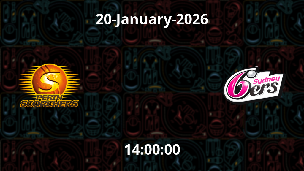 Perth Scorchers vs Sydney Sixers Today Match Prediction: Who Will Win Today's Match? | The Guru Gyan