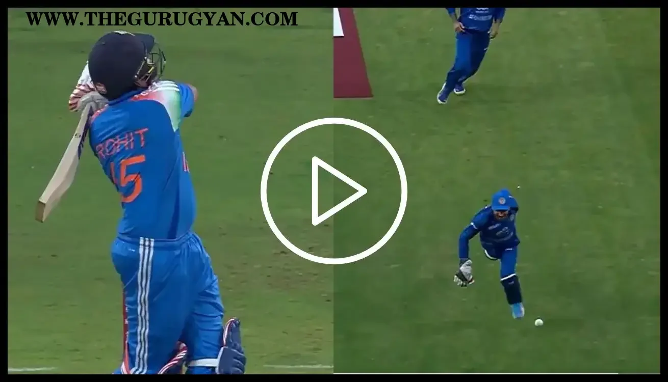 Boundary Ya Own Goal? Rahmanullah Gurbaz Ki Funny Mistake Se Rohit Sharma Ko Mila Free Four