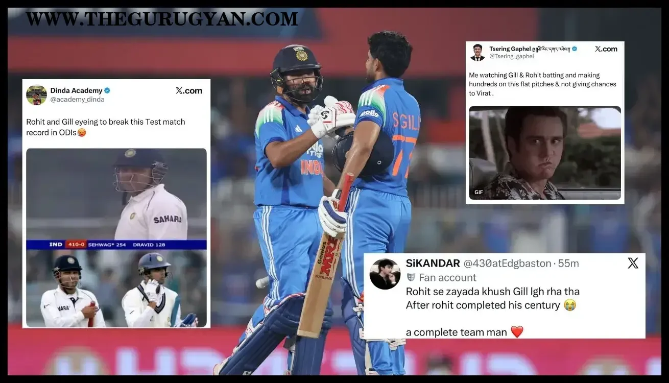 Rohit-Gill Carnage in Guwahati: Record 255-Run Stand Sends Fans Into Frenzy