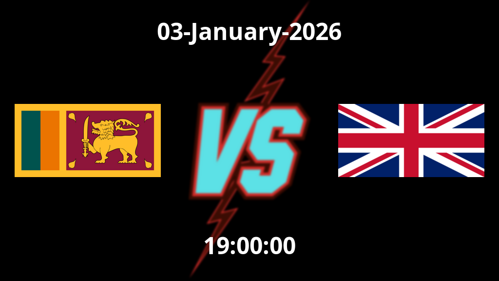 Sri Lanka vs England Today Match Prediction: Who Will Win Today's Match? | The Guru Gyan