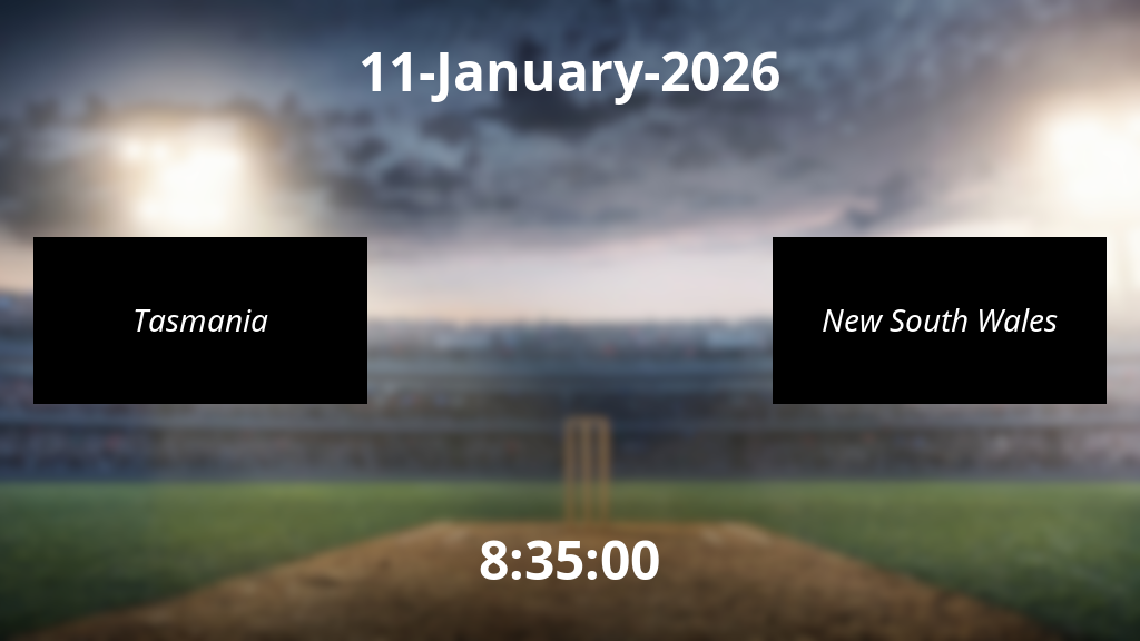 Tasmania vs New South Wales: The Ultimate Data Forecast | Australia Domestic One-Day Cup 2025-26 | The Guru Gyan