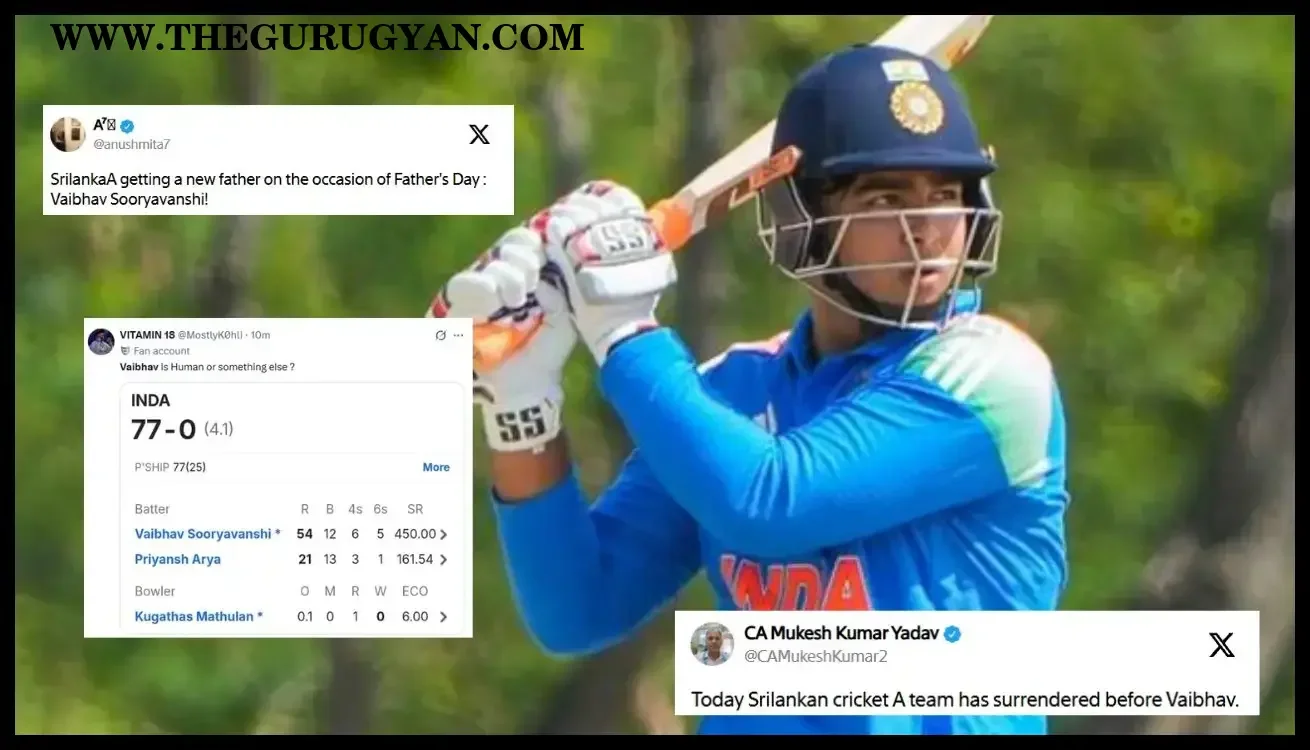 11 Ball Fifty Se Cricket Mein Dhamaka, Vaibhav Sooryavanshi Par Fida Hua Internet