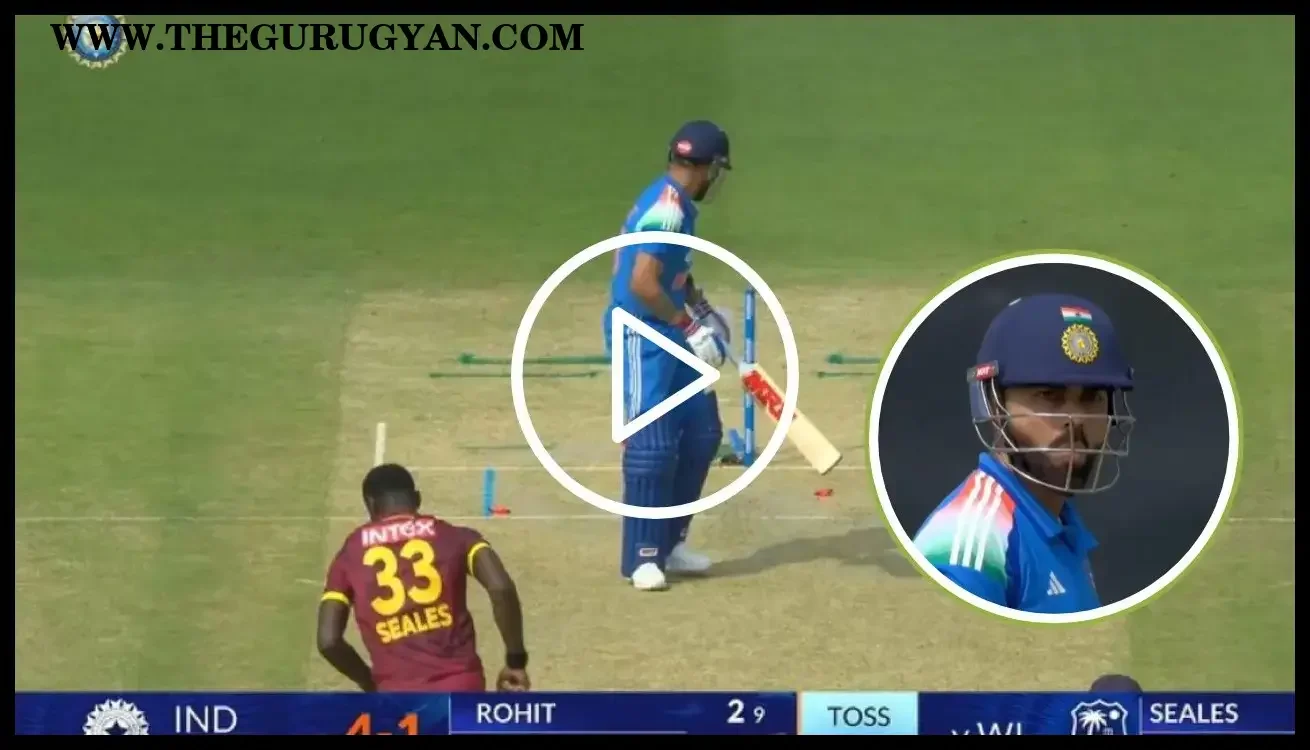 Watch: Virat Kohli Golden Duck, Jayden Seales Ne Mullanpur Mein Kiya Clean Bowled