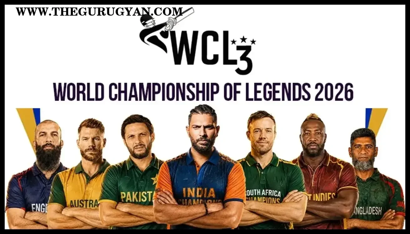 WCL 2026 Full Guide: Schedule, Squads, India Team, Streaming, Telecast & Venues
