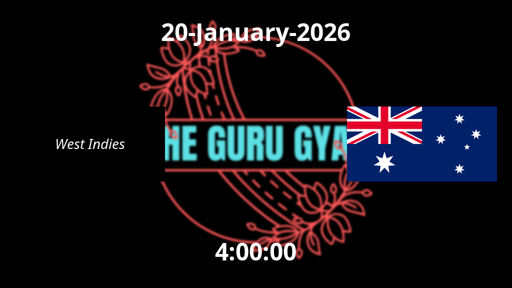 The Guru Gyan: West Indies Women vs Australia Women Match Prediction | T20 Battle 2026 | Who Will Win Today?