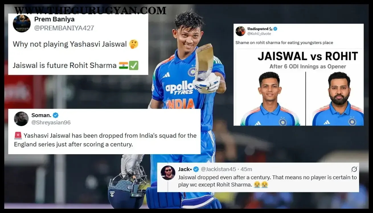 Century Ke Baad Bhi Bahar? Yashasvi Jaiswal ODI Snub Par Uthe Sawaal